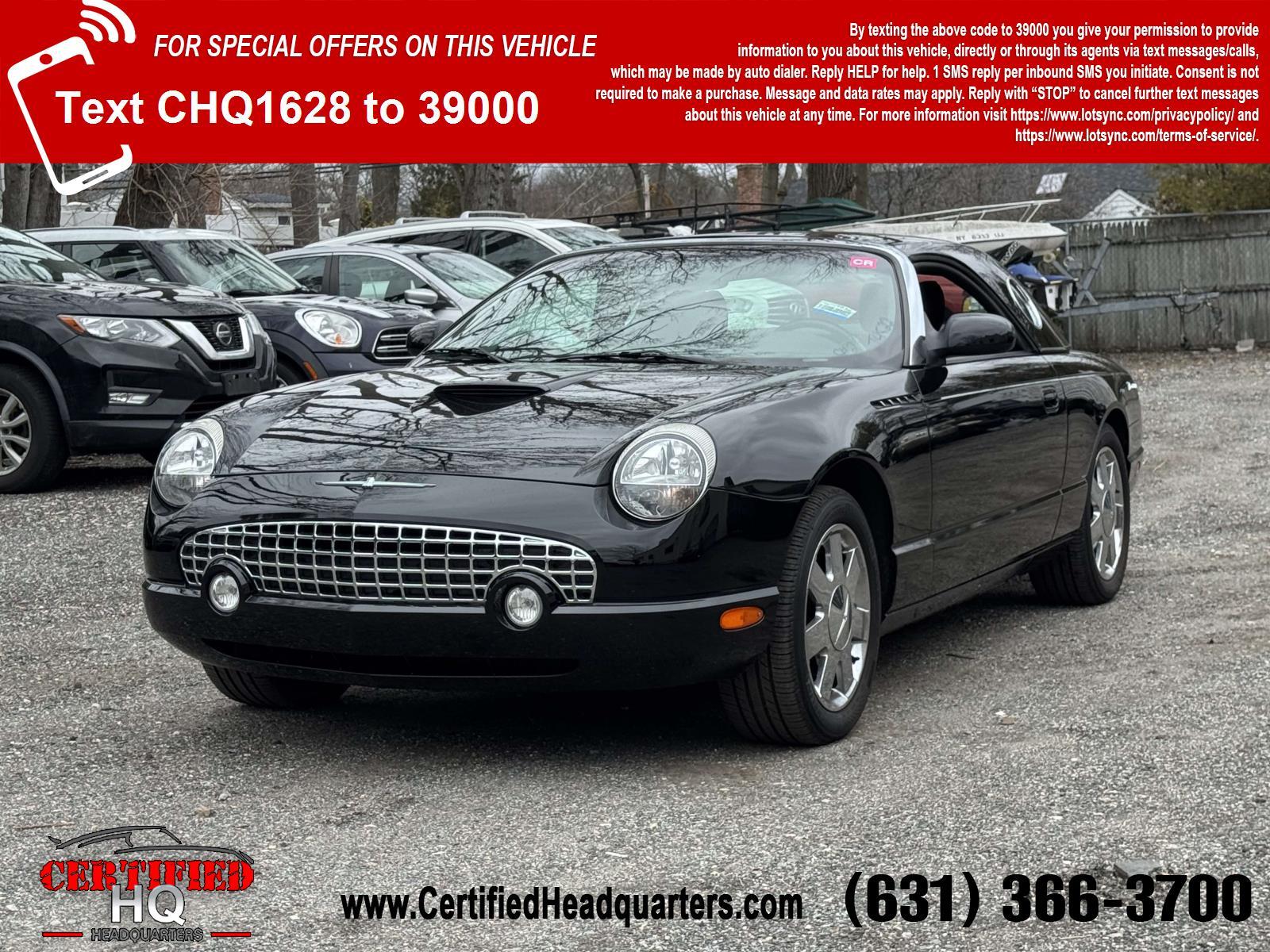 2002 Ford Thunderbird 2dr Conv w/Hardtop Premium