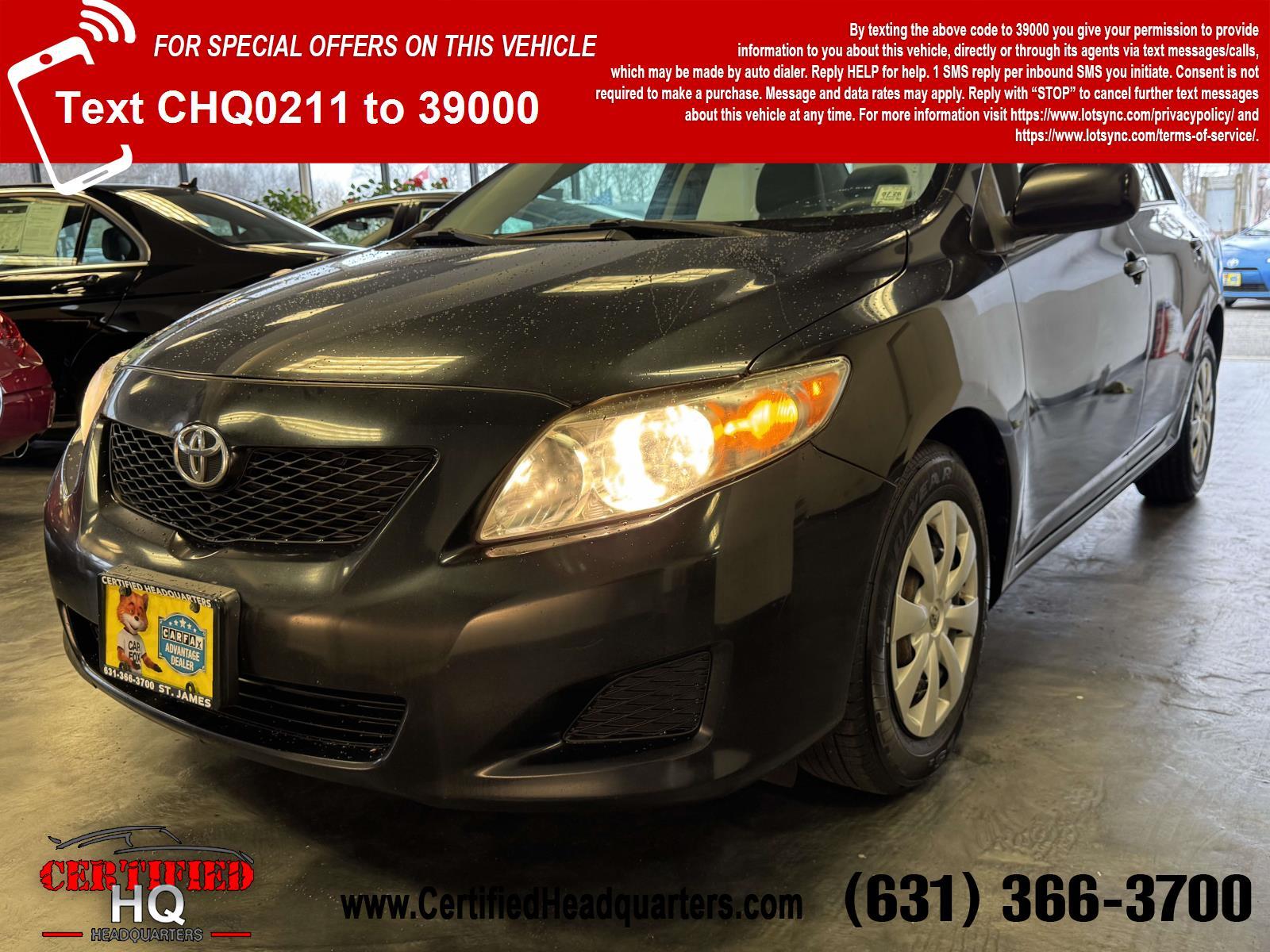 2010 Toyota Corolla 4dr Sdn Man (Natl)