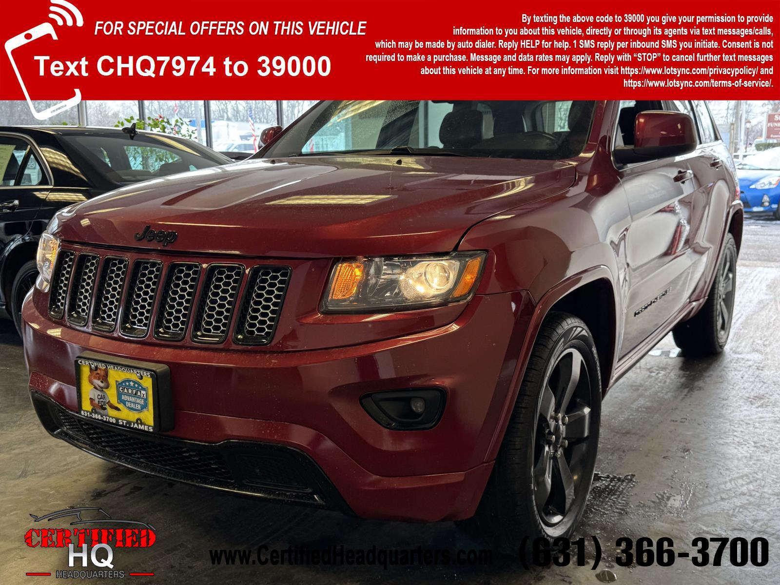 2015 Jeep Grand Cherokee 4WD 4dr Altitude