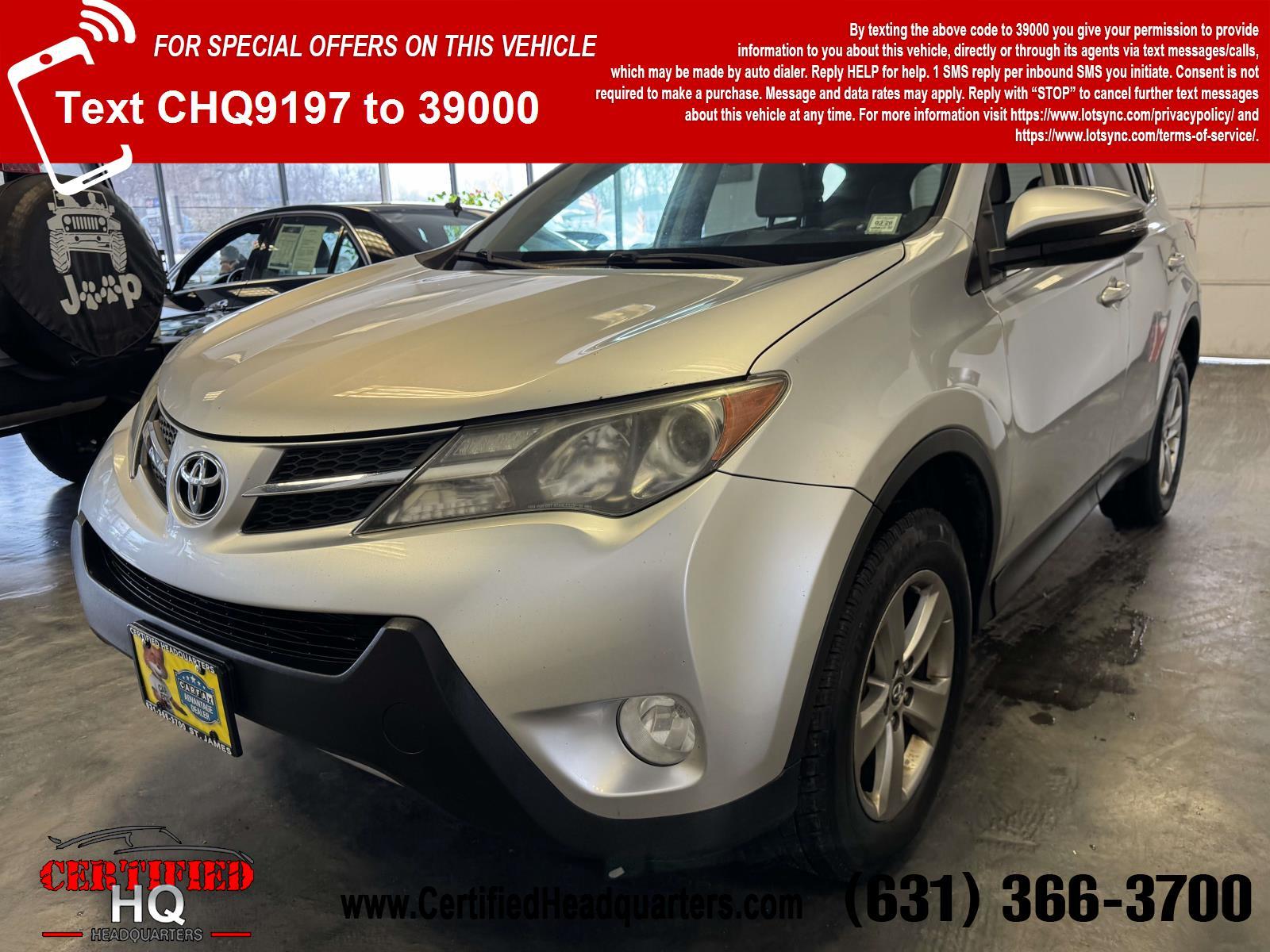 2015 Toyota RAV4 AWD 4dr XLE (Natl)