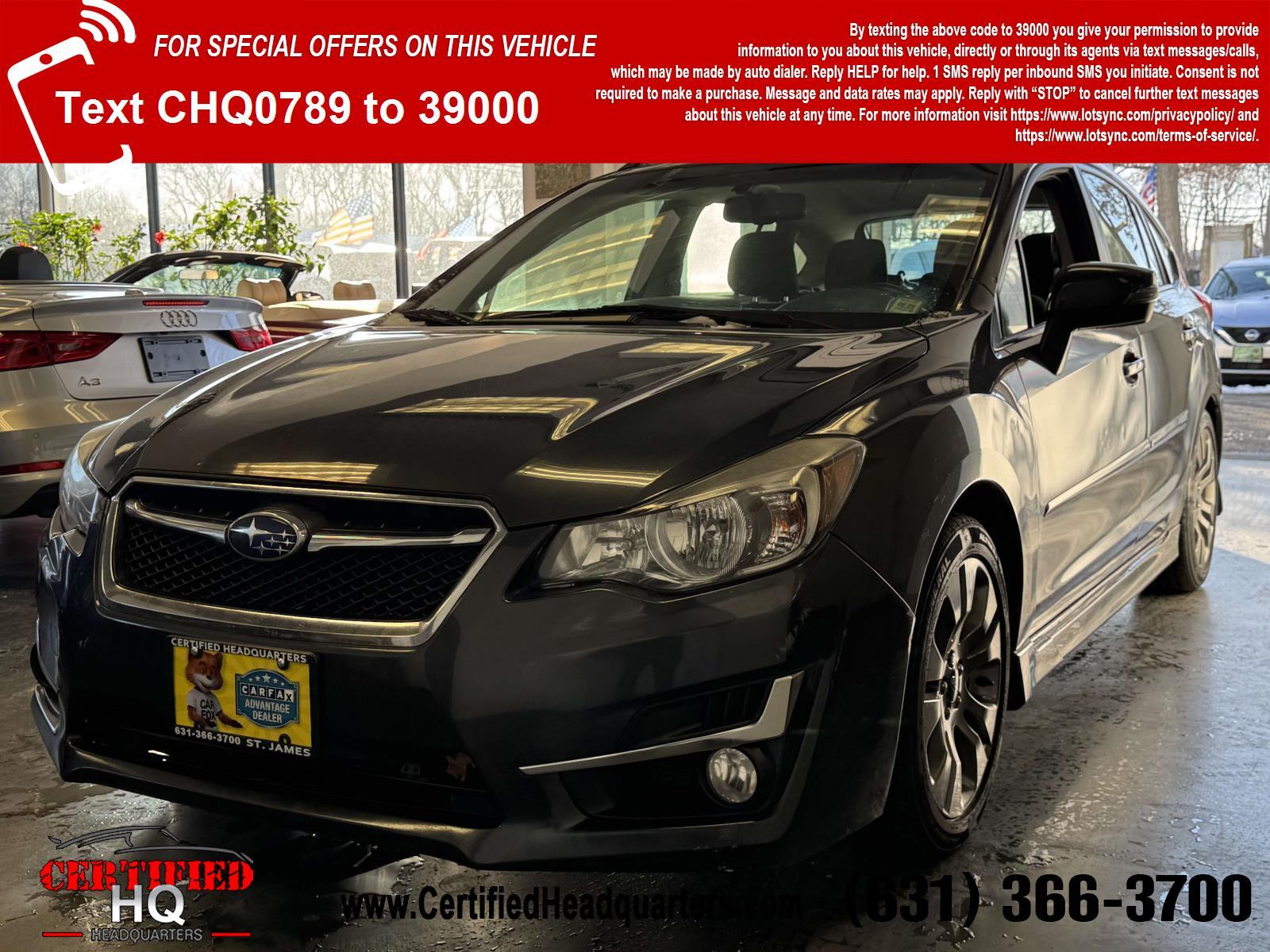 2016 Subaru Impreza Wagon 5dr CVT 2.0i Sport Premium