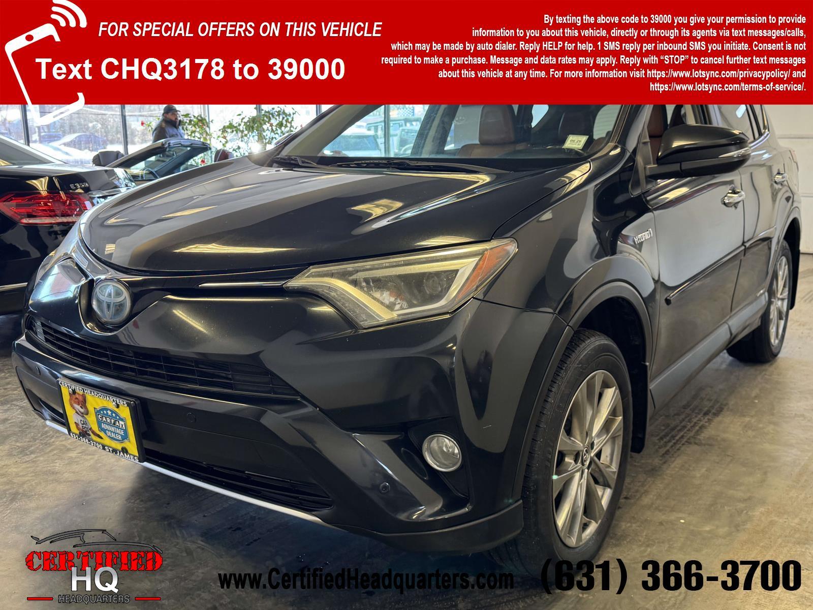 2016 Toyota RAV4 Hybrid AWD 4dr Limited (Natl)