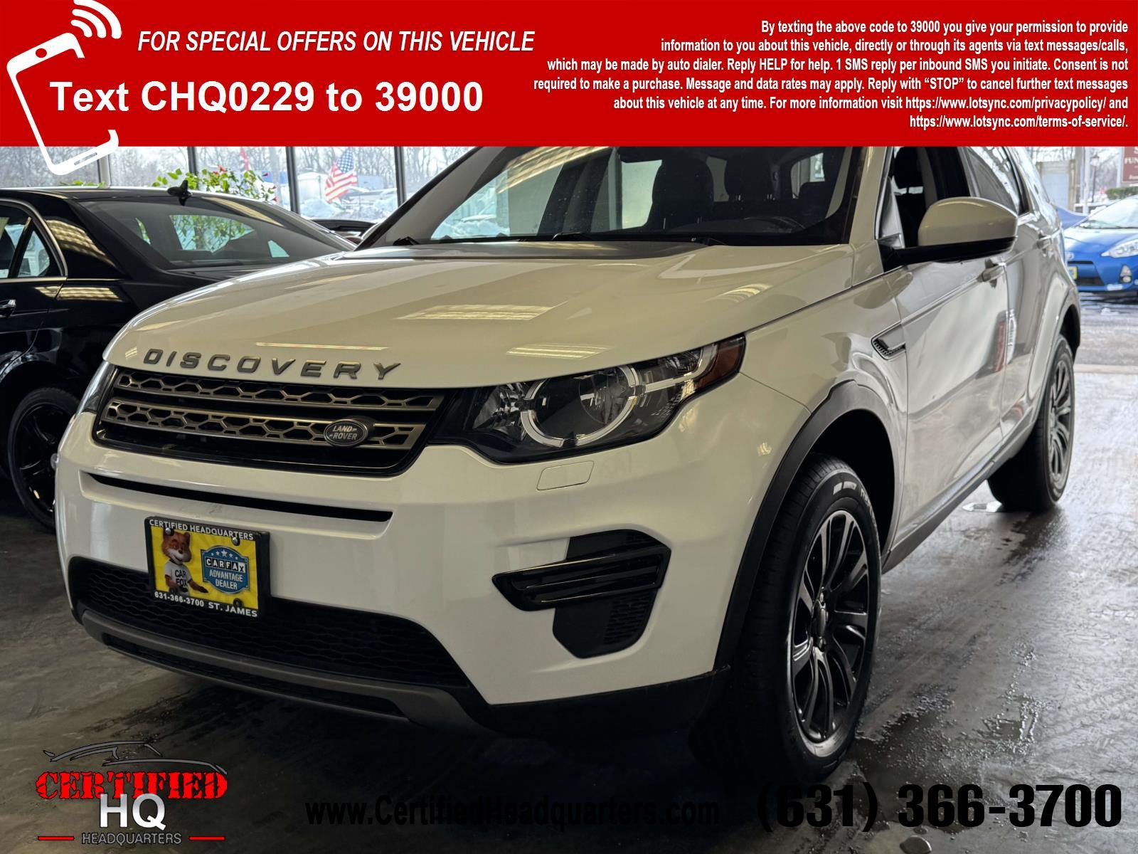 2017 Land Rover Discovery Sport SE 4WD