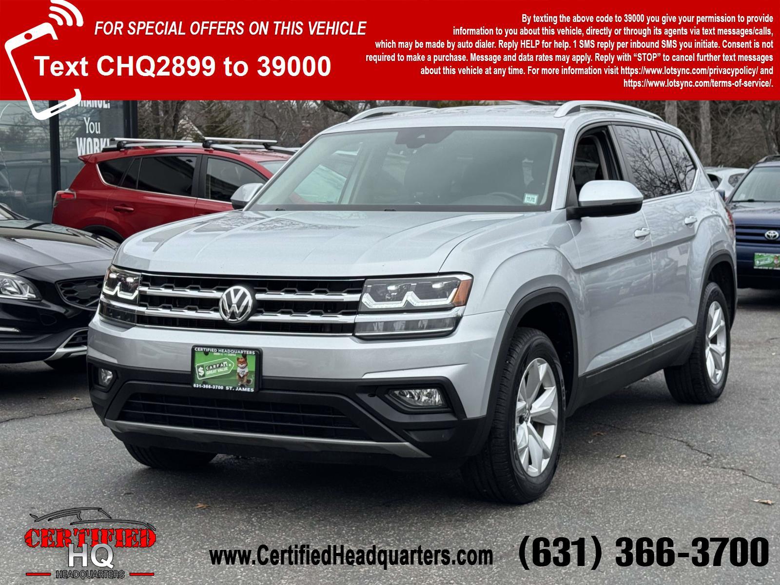 2018 Volkswagen Atlas 3.6L V6 SE 4MOTION