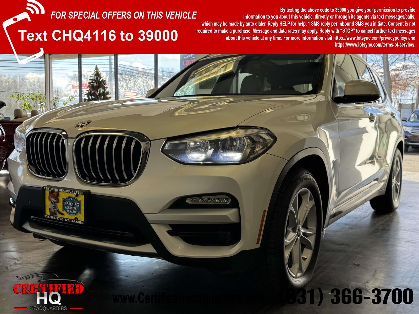 2019 BMW X3 xDrive30i Sports Activity Vehicle