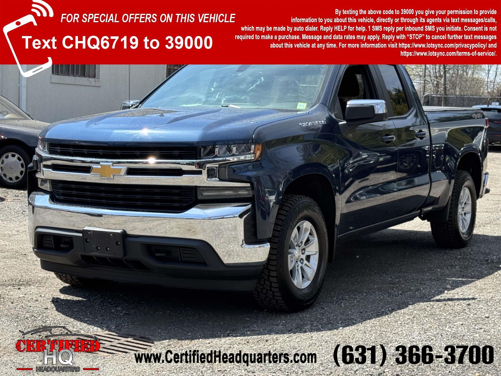 2019 Chevrolet Silverado 1500 4WD Double Cab 147 LT