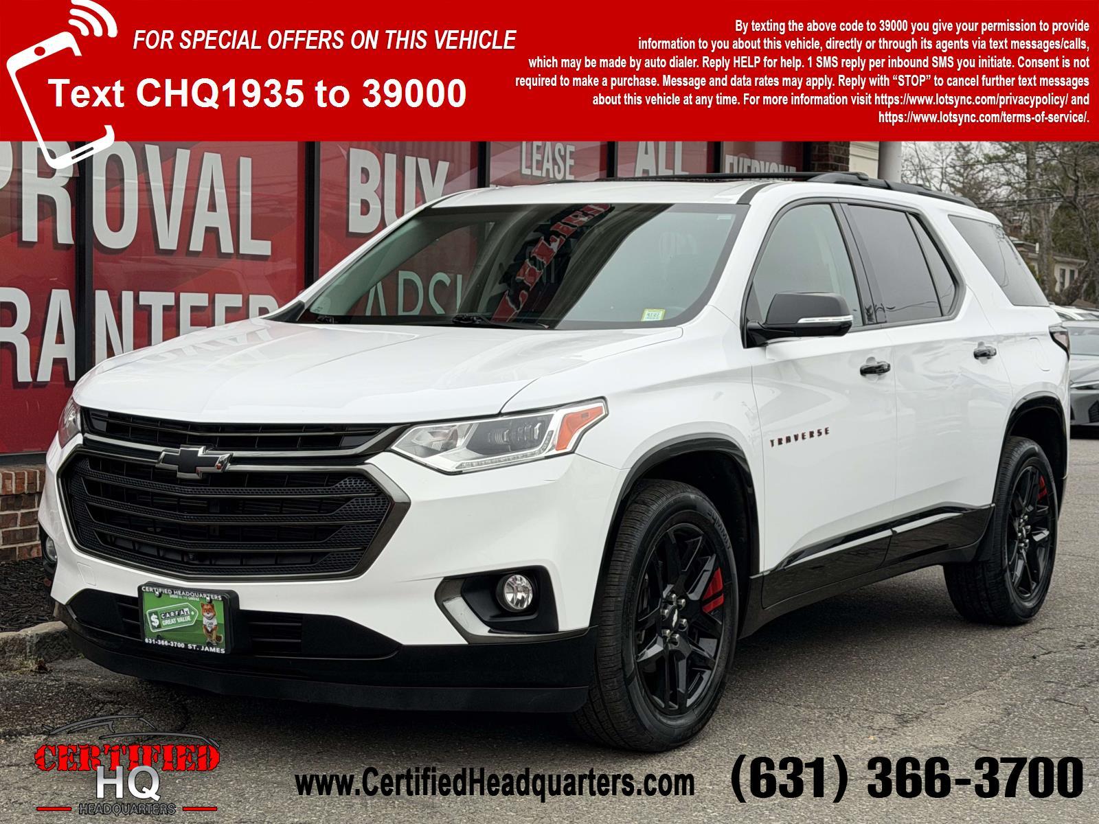 2019 Chevrolet Traverse AWD 4dr Premier w/1LZ